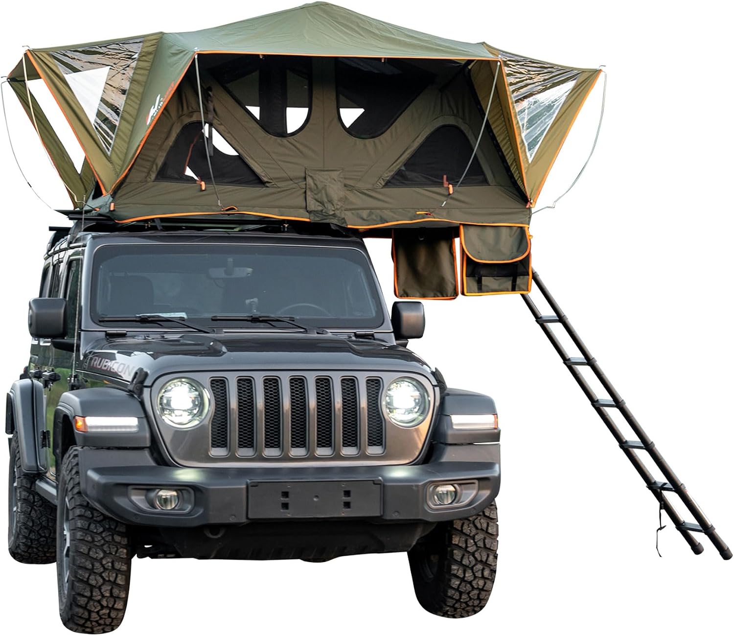 Roof tent: A soft-shell tent for 2-3 people.